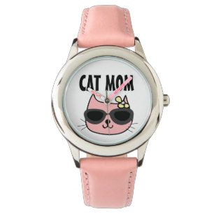 KATZE MAMA PINK WRIST WATCH ARMBANDUHR