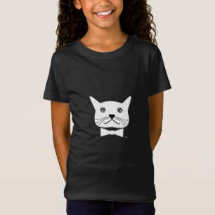 Katze - Meine lustige, mit Augen Katze, Coole Mädc T-Shirt
