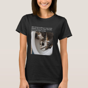 Katze Meme Tshirt Alberne Katze Lustige Katze Miau