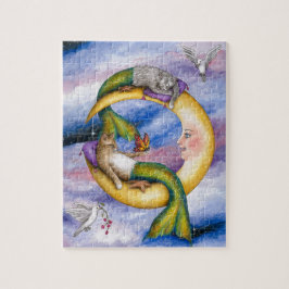 Katze Mermaid 29 Puzzle
