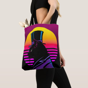 Katze mit einem Tuxedo und einem Hutwerk  