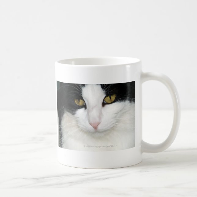 Katze mit goldenen Augen Tasse (Rechts)