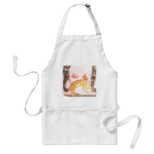 Katze mit Kragen Schürze (Vorne)