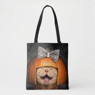 Katze mit Kürbishaar