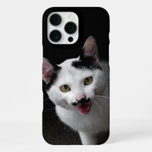 Katze mit Mustache iPhone 16 Pro Max Hülle
