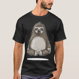 Katze mit Pizza. T-Shirt