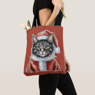 Katze mit Santa Claus Outfit - Weihnachten 1