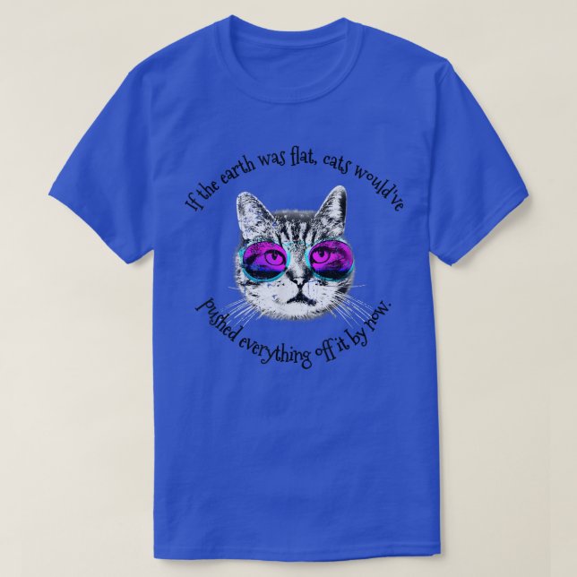 Katze mit schlechter Einstellung T-Shirt (Design vorne)