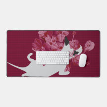 Katze mit verzauberten Blume