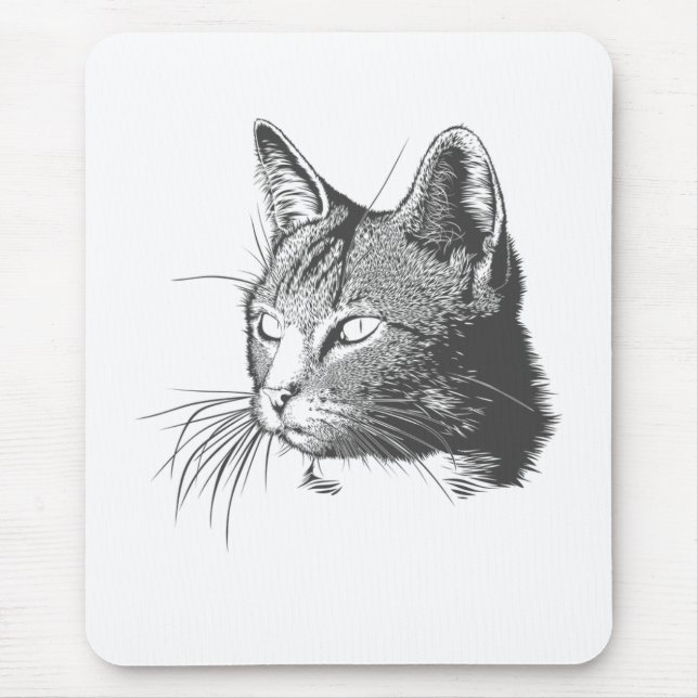 Katze Mousepad (Vorne)