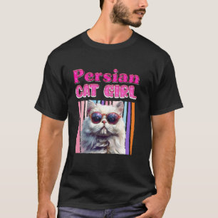 Katze Mutter PERSISCHE KATZE MÄDCHEN Lustige Perse T-Shirt