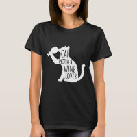 Katze Mutter Wein Weihnachten Frauen Katze und Wei