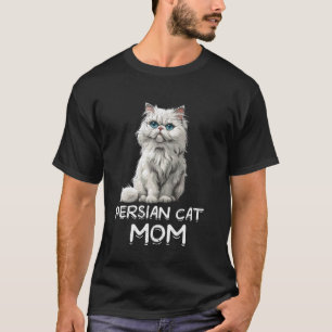 Katze Mutti PERSERKATZE MOM Katzenliebhaber Perser T-Shirt