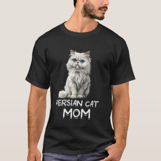 Katze Mutti PERSERKATZE MOM Katzenliebhaber Perser T-Shirt