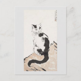Katze (Niedlich Kitten) (Adorable Kitty) (von Xu B Postkarte