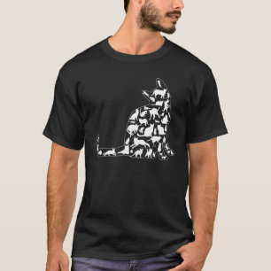 Katze Niedliche Kätzchen Katze 2 T-Shirt