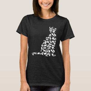 Katze Niedliche Kätzchen Katze T-Shirt