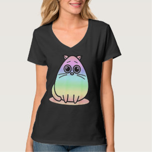 Katze Niedliche Kitty für Frauen Männer Jungen Mäd T-Shirt