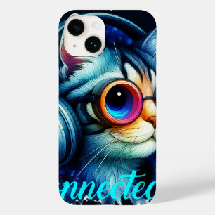 Katze niedliche lustige coole Cartoon Tiere Animat Case-Mate iPhone 14 Hülle
