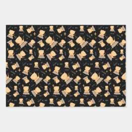 Katze - Niedliche Yogakatze für Katze Lover, Yoga  Geschenkpapier Set