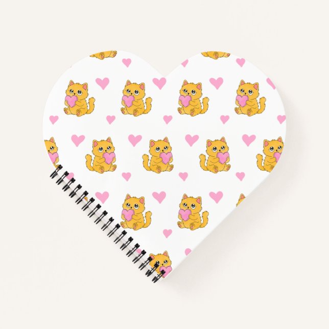 Katze Notizbuch (Vorderseite)