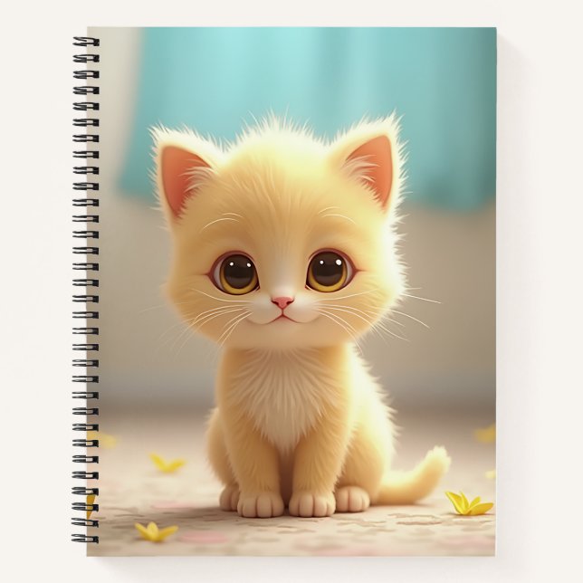 Katze Notizbuch (Vorderseite)