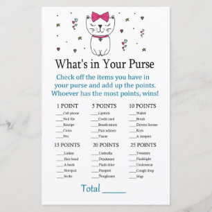 Katze oder Kitten Was ist in deinem Handtaschenspi