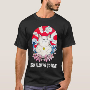 Katze ohne Flausch für Katzenmama Kätzchen Katzenp T-Shirt