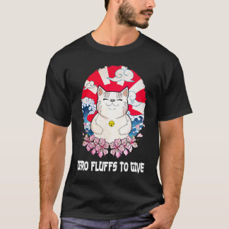 Katze ohne Flausch für Katzenmama Kätzchen Katzenp T-Shirt