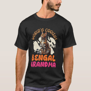 Katze Oma WELTBERÜHMTESTE BENGAL-OMA Großmutter T-Shirt