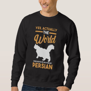 Katze Persisch 1 Sweatshirt