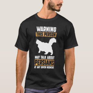 Katze Persisch 2 T-Shirt