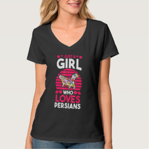 Katze Persisch 3 T-Shirt