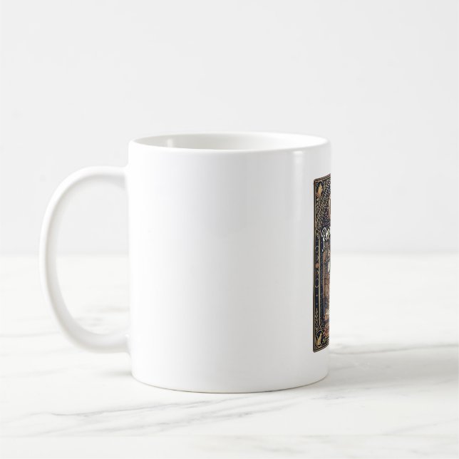 Katze Persönlicher Assistent Katze Lustig Besitzer Kaffeetasse (Links)