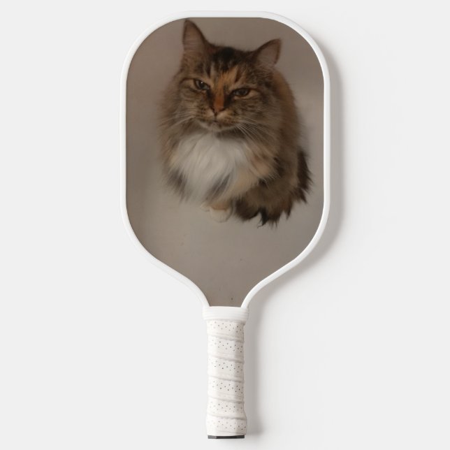Katze Pickleball Schläger (Vorderseite)