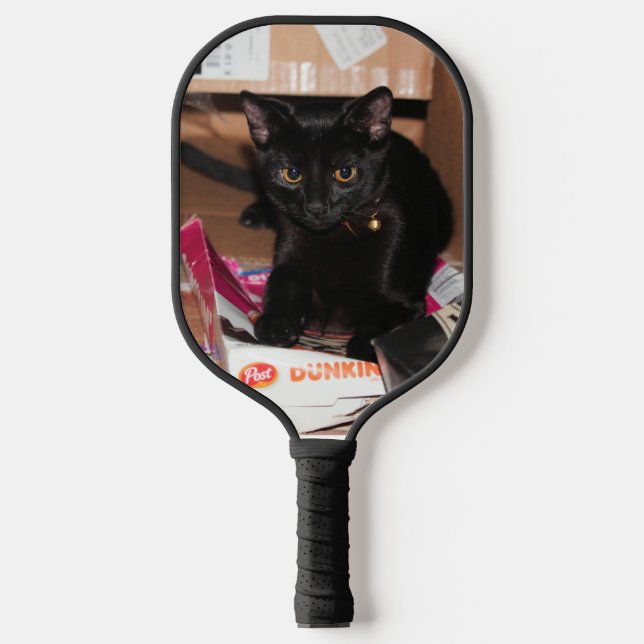 Katze Pickleball Schläger (Vorderseite)