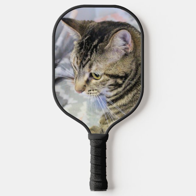 Katze Pickleball Schläger (Vorderseite)