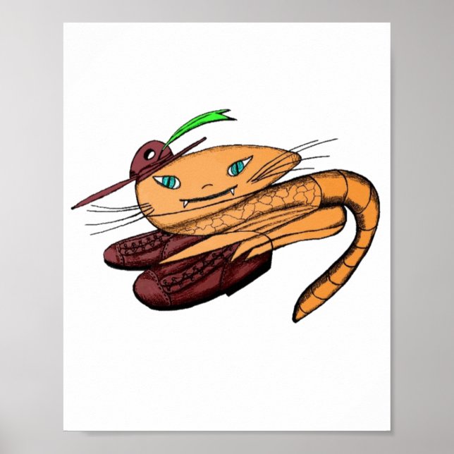 Katze Poster (Vorne)