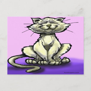Katze Postkarte