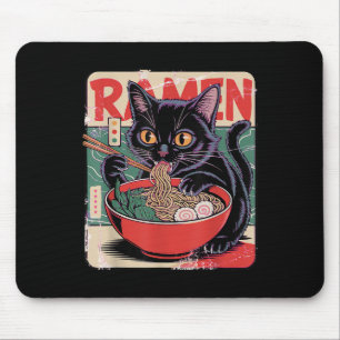Katze Ramen Anime Design for Women Men Kinder Erwa Mousepad