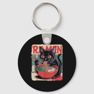 Katze Ramen Anime Design for Women Men Kinder Erwa Schlüsselanhänger