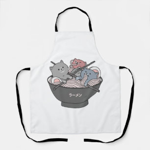 Katze Ramen Kawaii Schürze