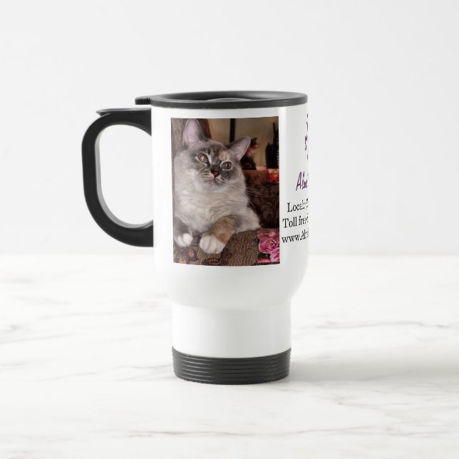 Katze Reisebecher (Links)