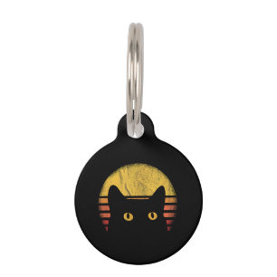 Katze Retro Vintage Haustiermarke