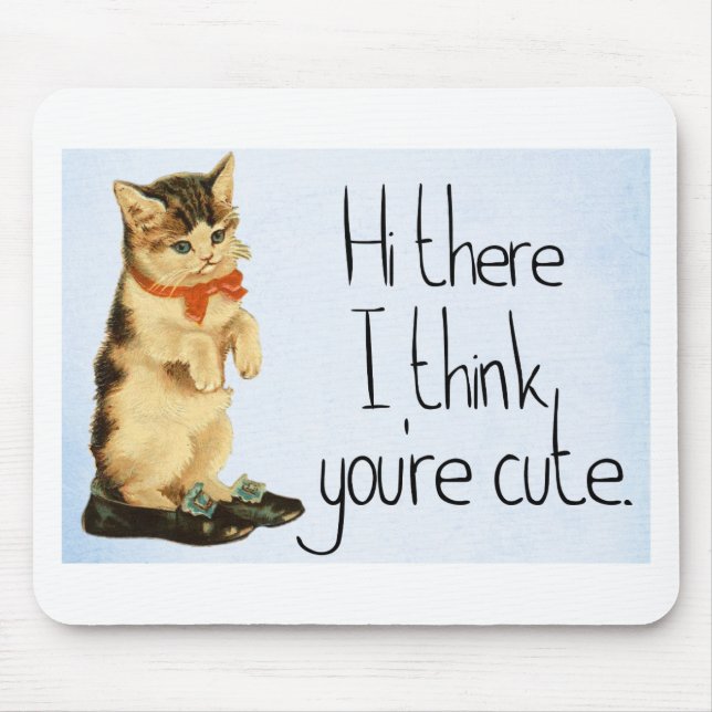 Katze Sagt Mousepad (Vorne)