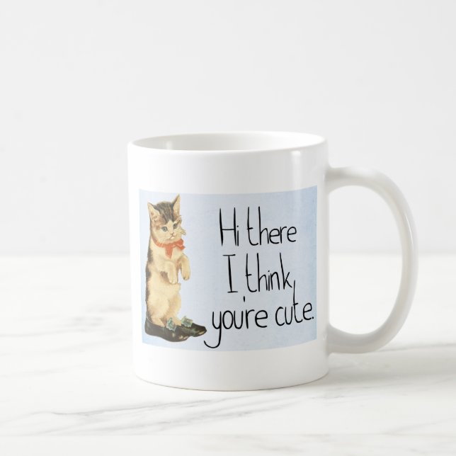 Katze sagt tasse (Rechts)