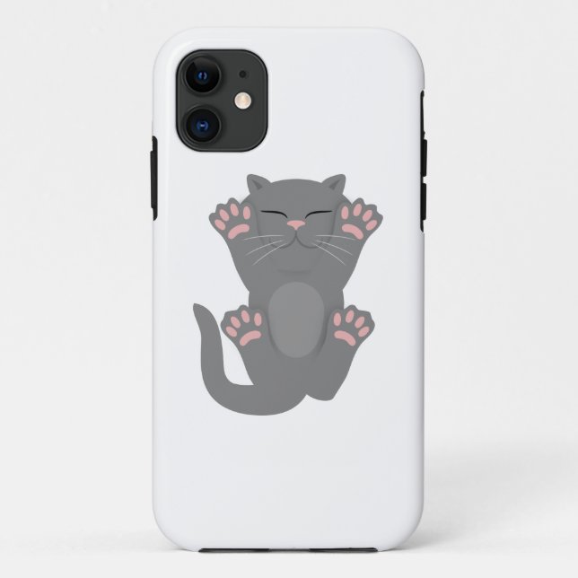 Katze schläft Case-Mate iPhone hülle (Rückseite)