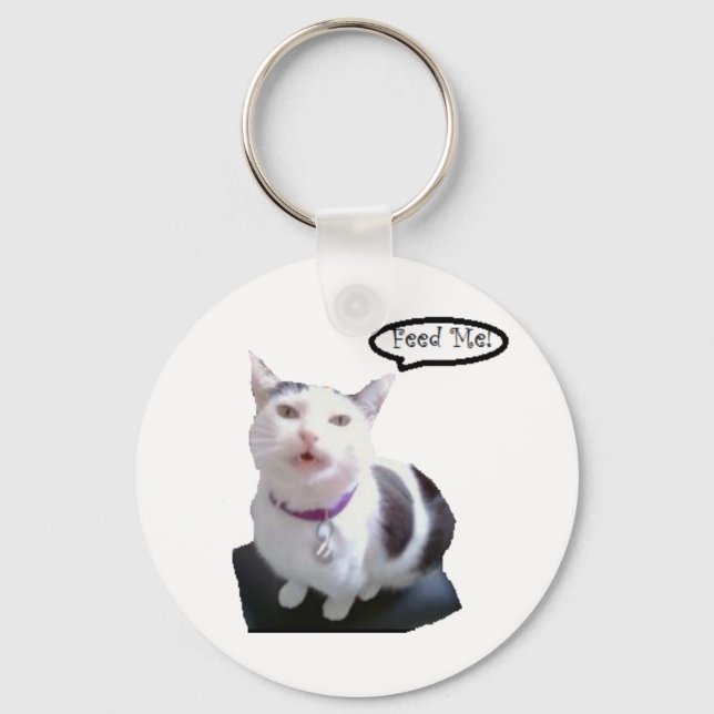 Katze Schlüsselanhänger (Vorderseite)