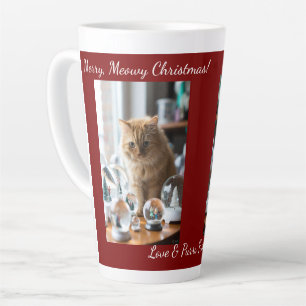 Katze Schneekugel, Bildnamen Text, Anpassen, Milchtasse