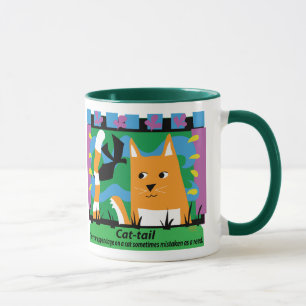 Katze-Schwanz Schale Tasse